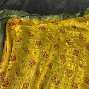 Pure 100 Silk Rap Around Skirts Reversible